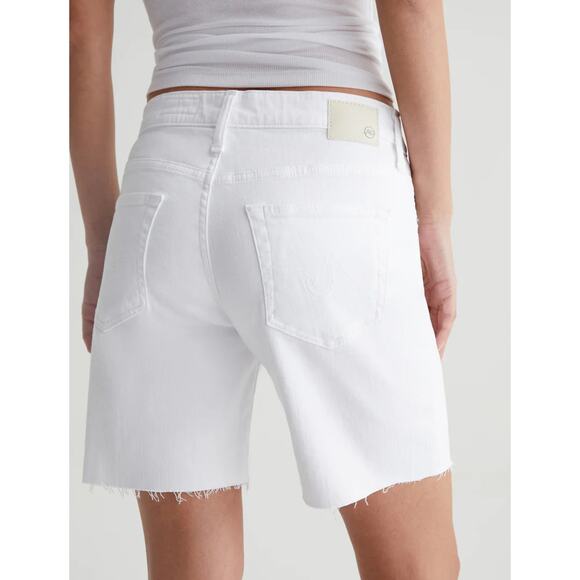 AG Ex-Boyfriend Short - White NWT SIZE 24 30 - Picture 5 of 6